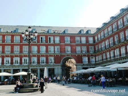 Plaza Mayor, Madrid.